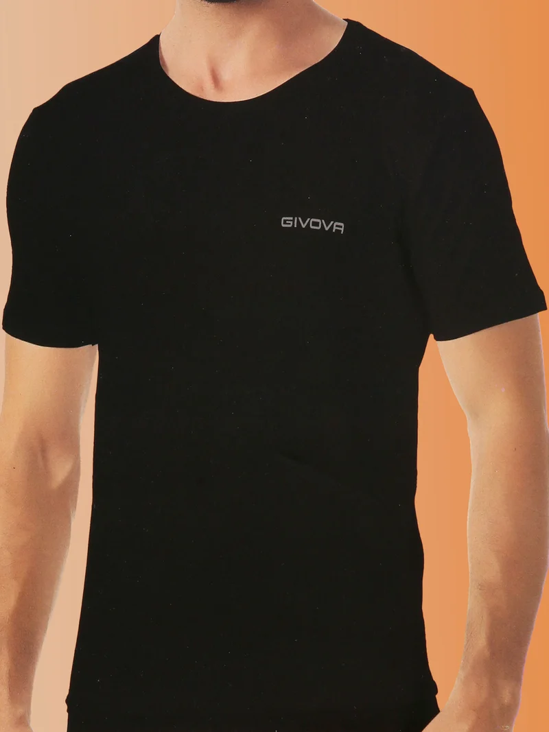 T-shirt intima manica corta uomo - nero