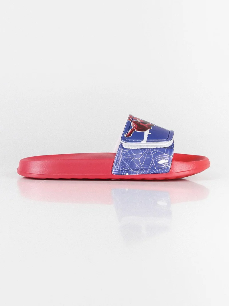Ciabatte in gomma con strappo - rosso