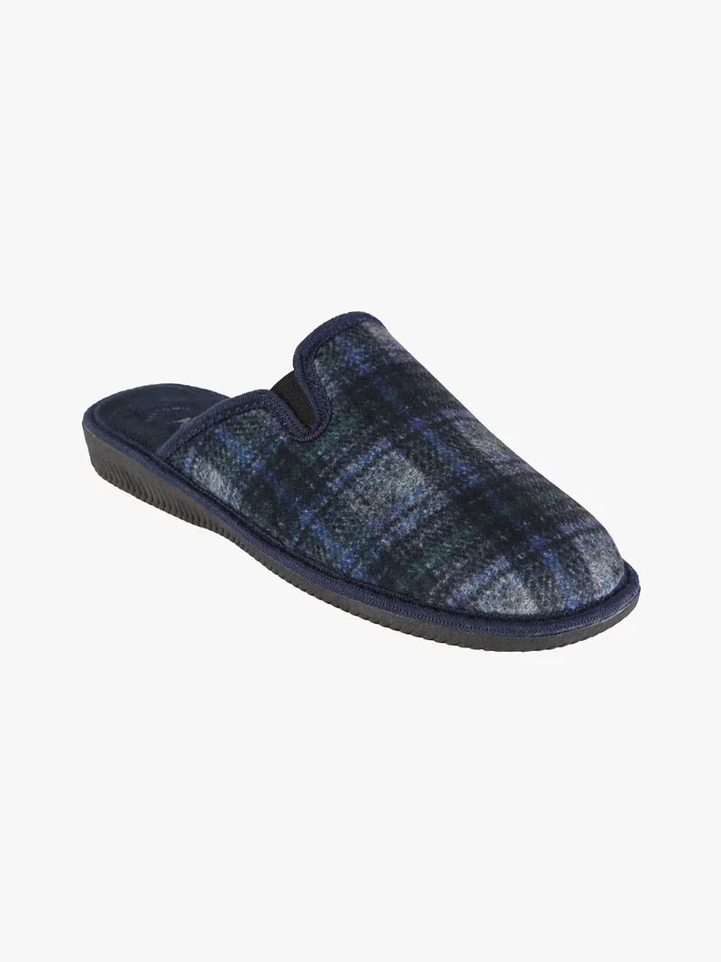 Pantofole invernali da uomo - blu scuro
