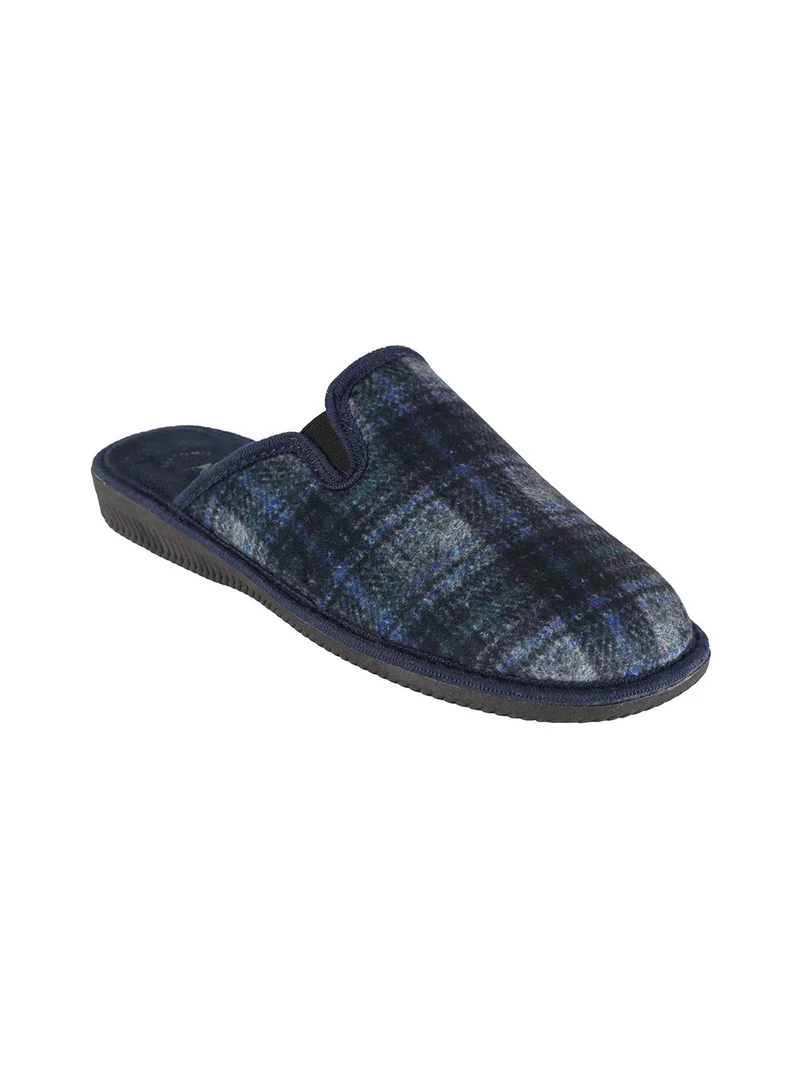 Pantofole invernali da uomo - blu scuro