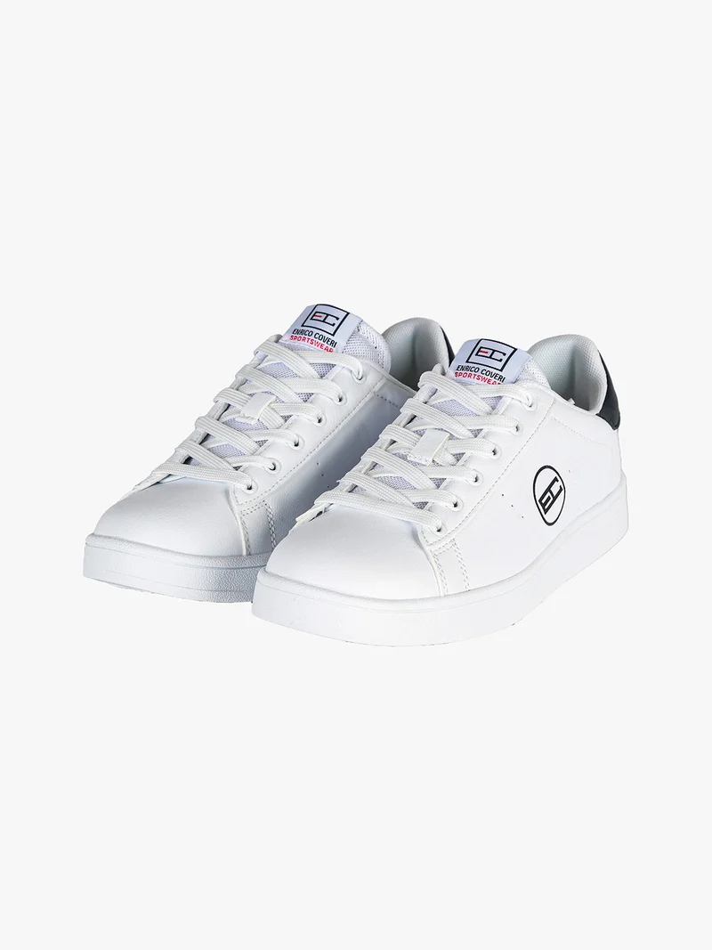 Sneakers da uomo stringate - bianco