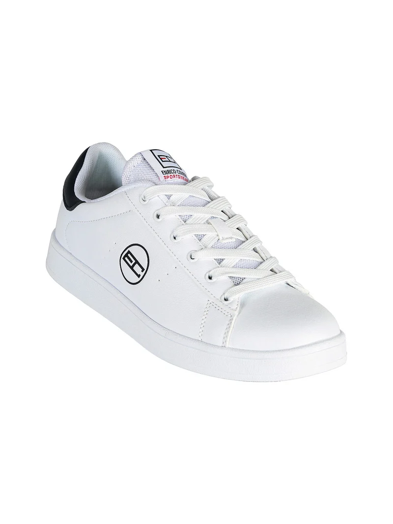 Sneakers da uomo stringate - bianco