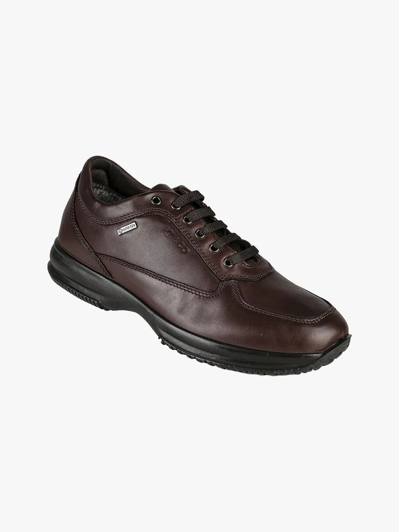 Sneakers in pelle da uomo - moro
