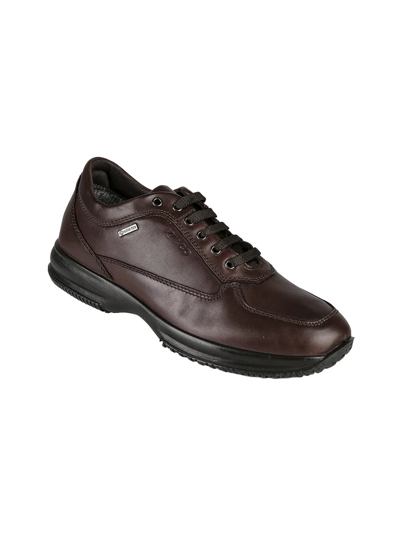 Sneakers in pelle da uomo - moro