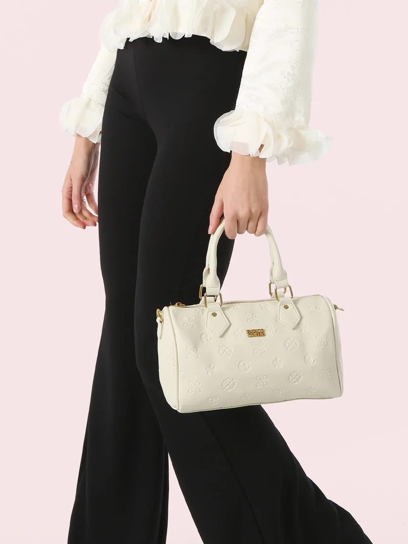 Borsa a bauletto da donna - beige