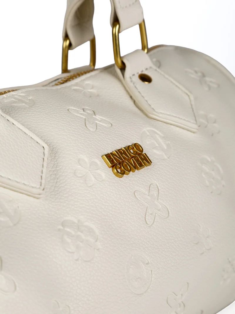 Borsa a bauletto da donna - beige