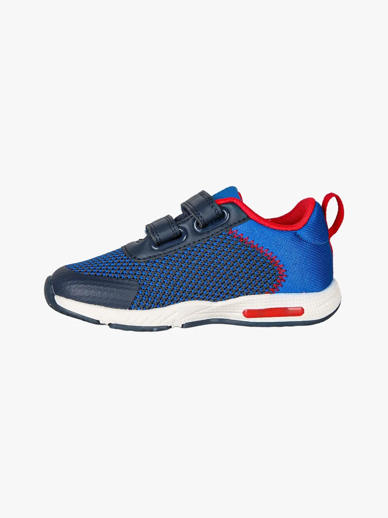 Sneakers da bambino con strappi e luci - blu scuro