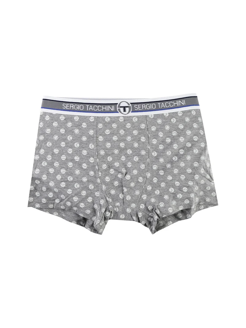 Boxer uomo con stampa - grigio
