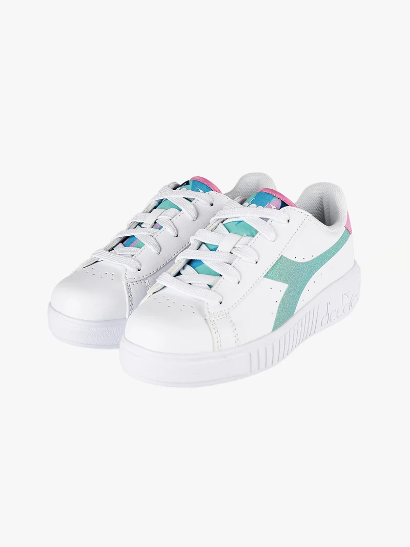 GAME STEP WONDERLAND Sneakers stringate da bambina - bianco