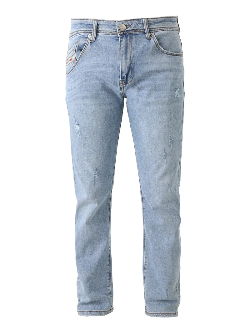 Jeans da uomo regular fit a vita bassa - jeans