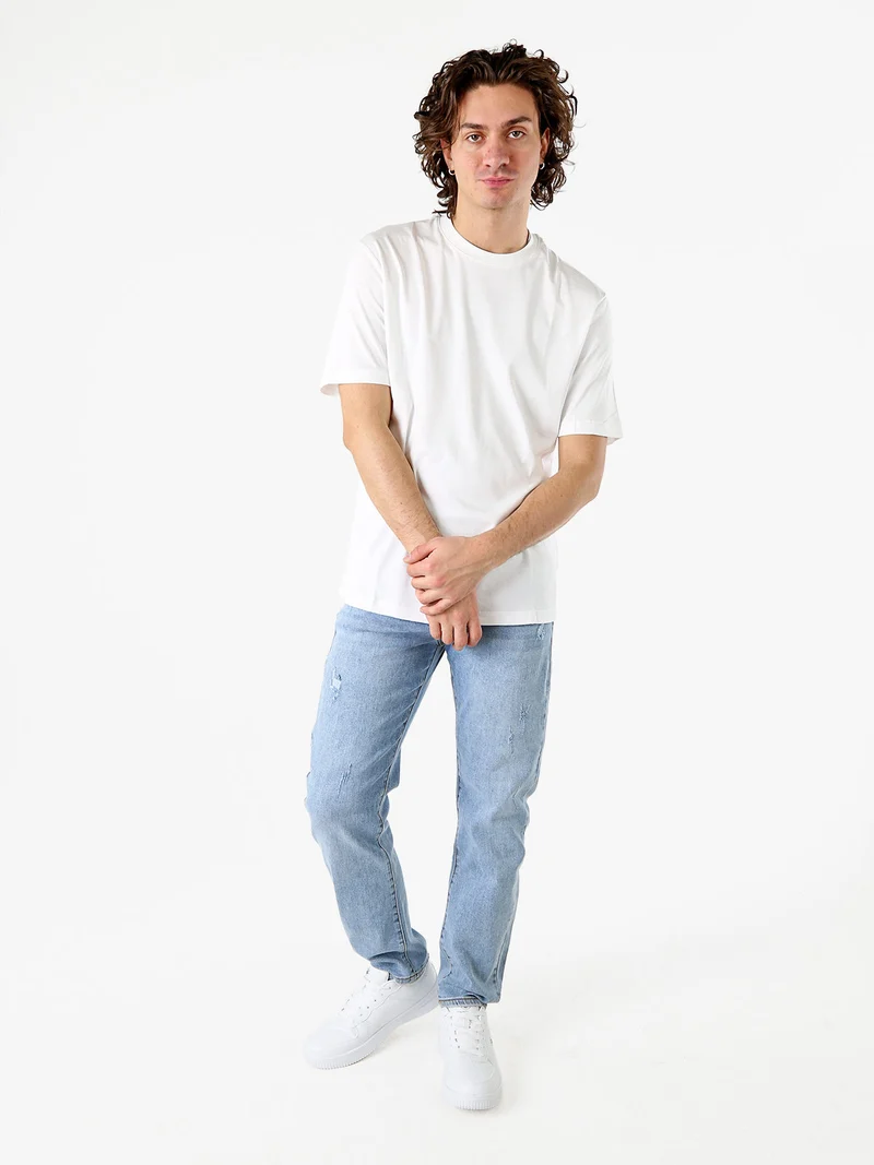 Jeans da uomo regular fit a vita bassa - jeans