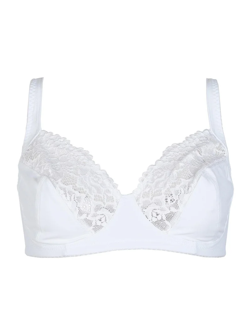 940 C Reggiseno sfoderato senza ferretto - bianco