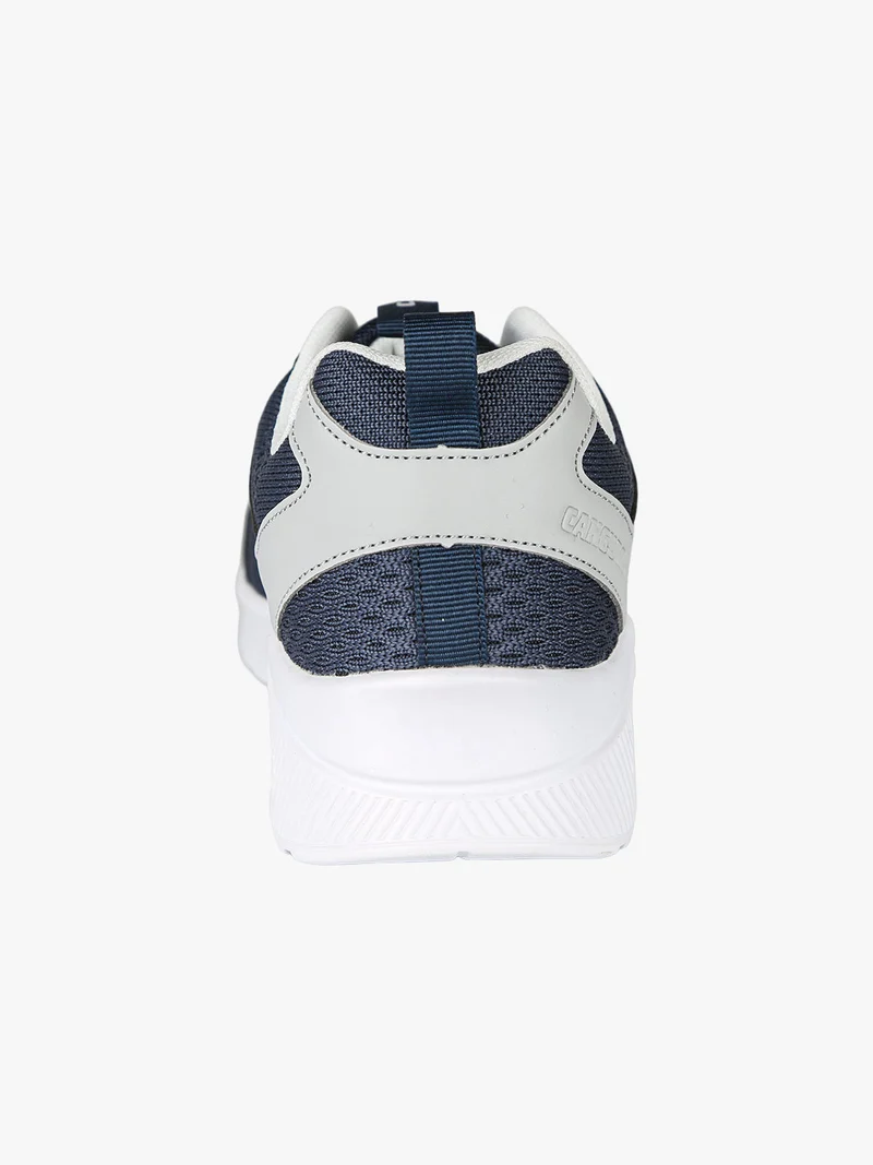 Sneakers sportive da uomo in tessuto con air - blu scuro