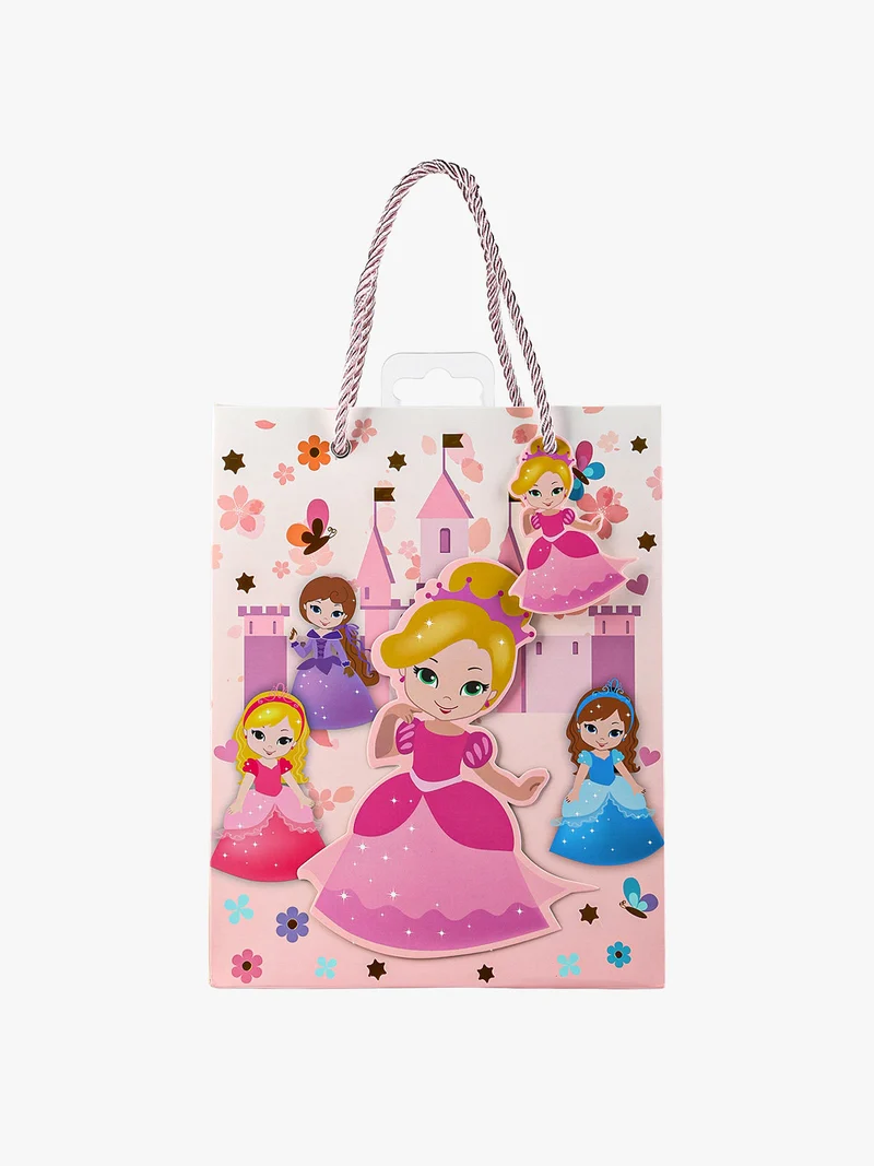 Sacchetto regalo principesse - rosa