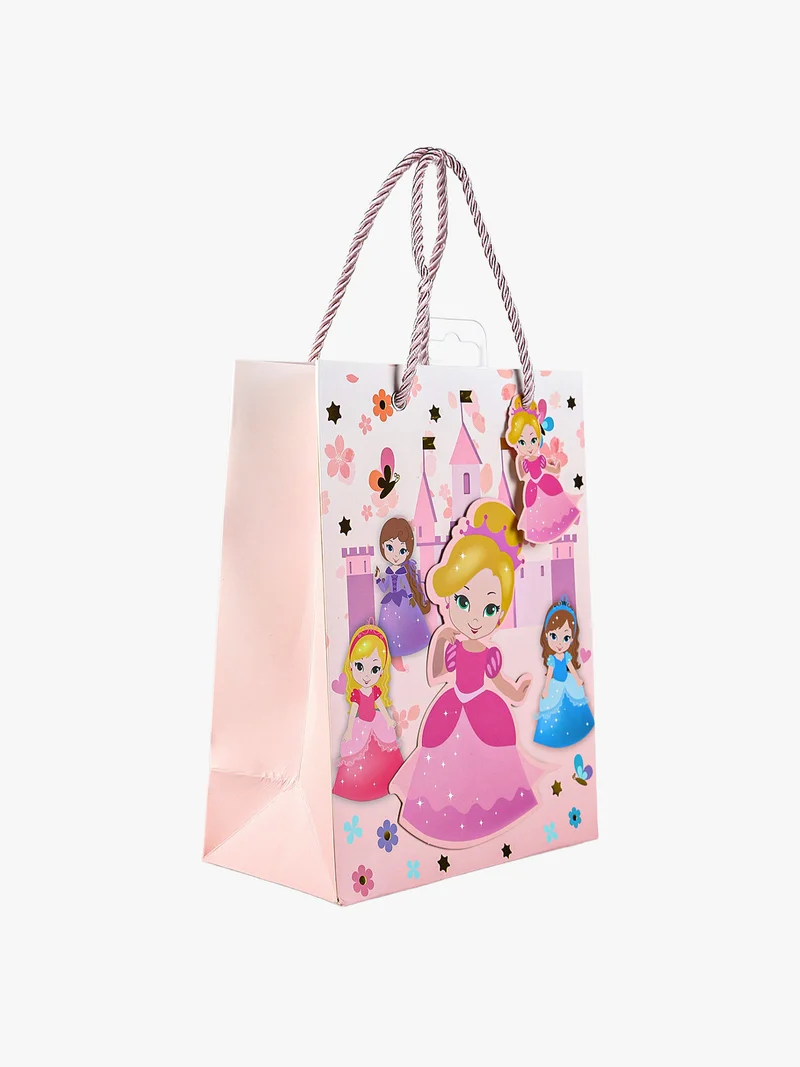 Sacchetto regalo principesse - rosa