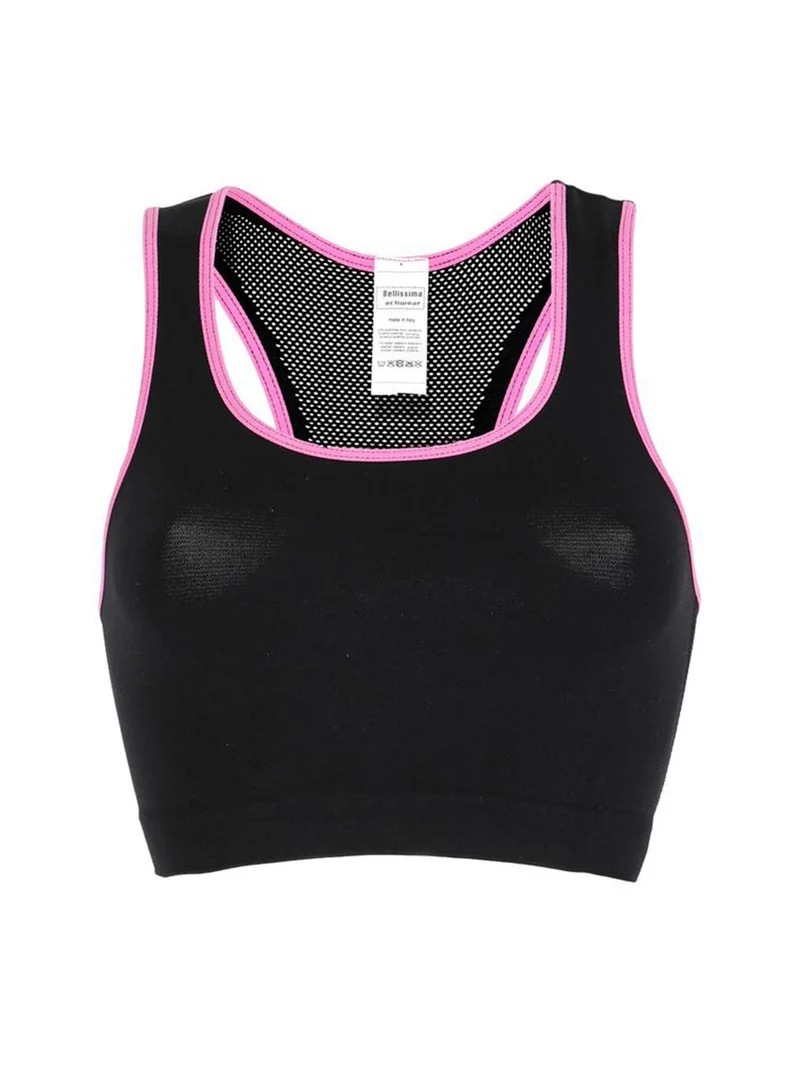 Top sportivo da donna - nero