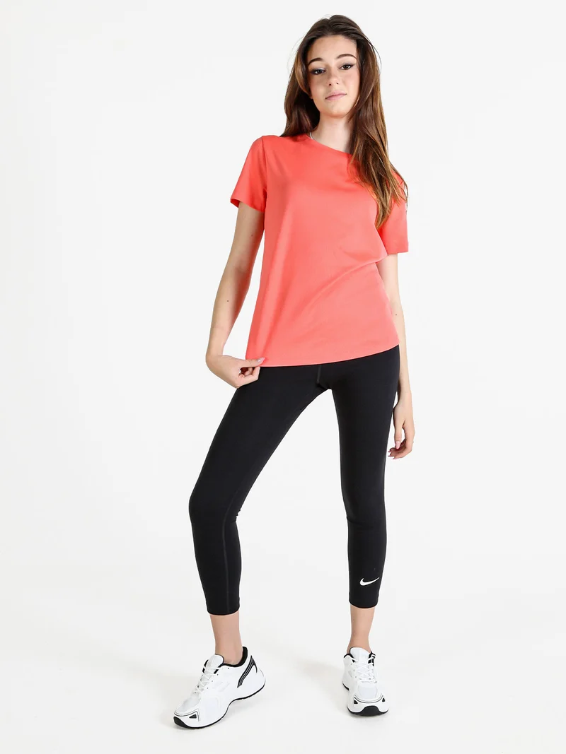 T-shirt donna sportiva in tessuto traspirante - arancione