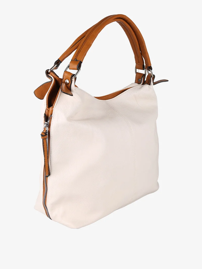 Borsa hobo da donna - panna
