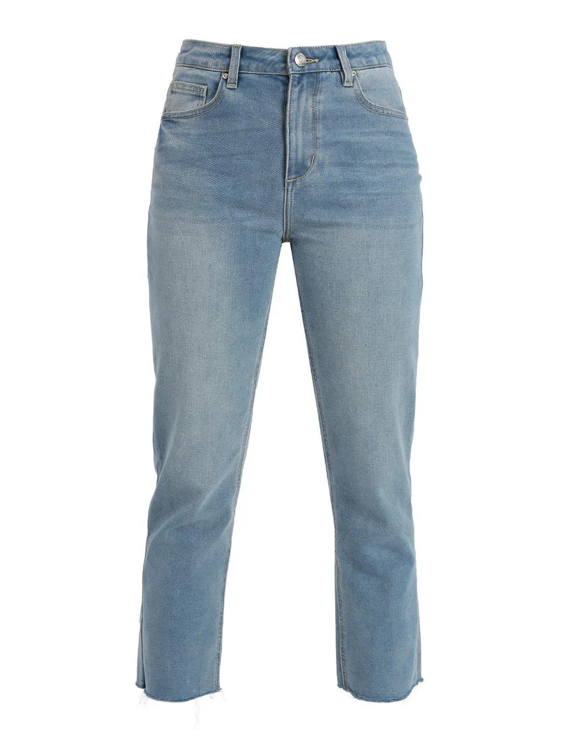 Jeans donna baggy sfilacciato - jeans