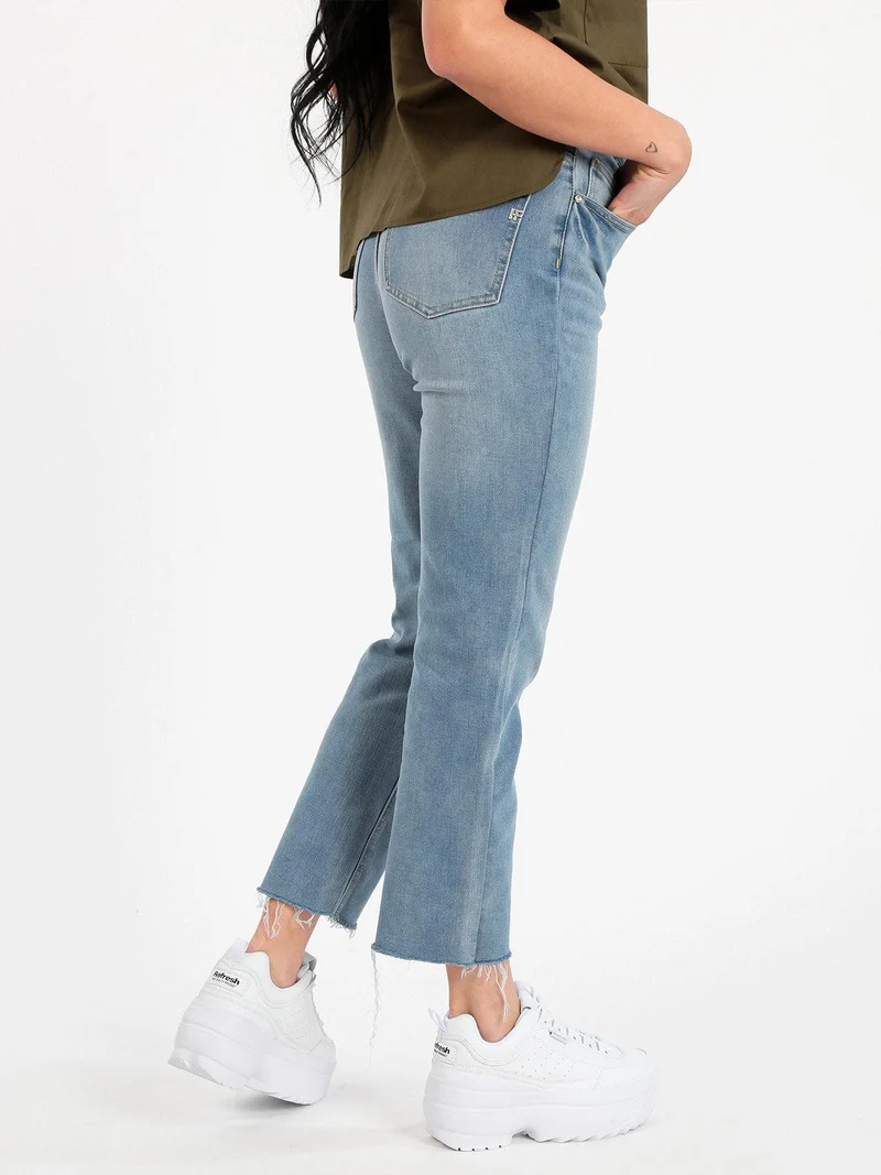 Jeans donna baggy sfilacciato - jeans