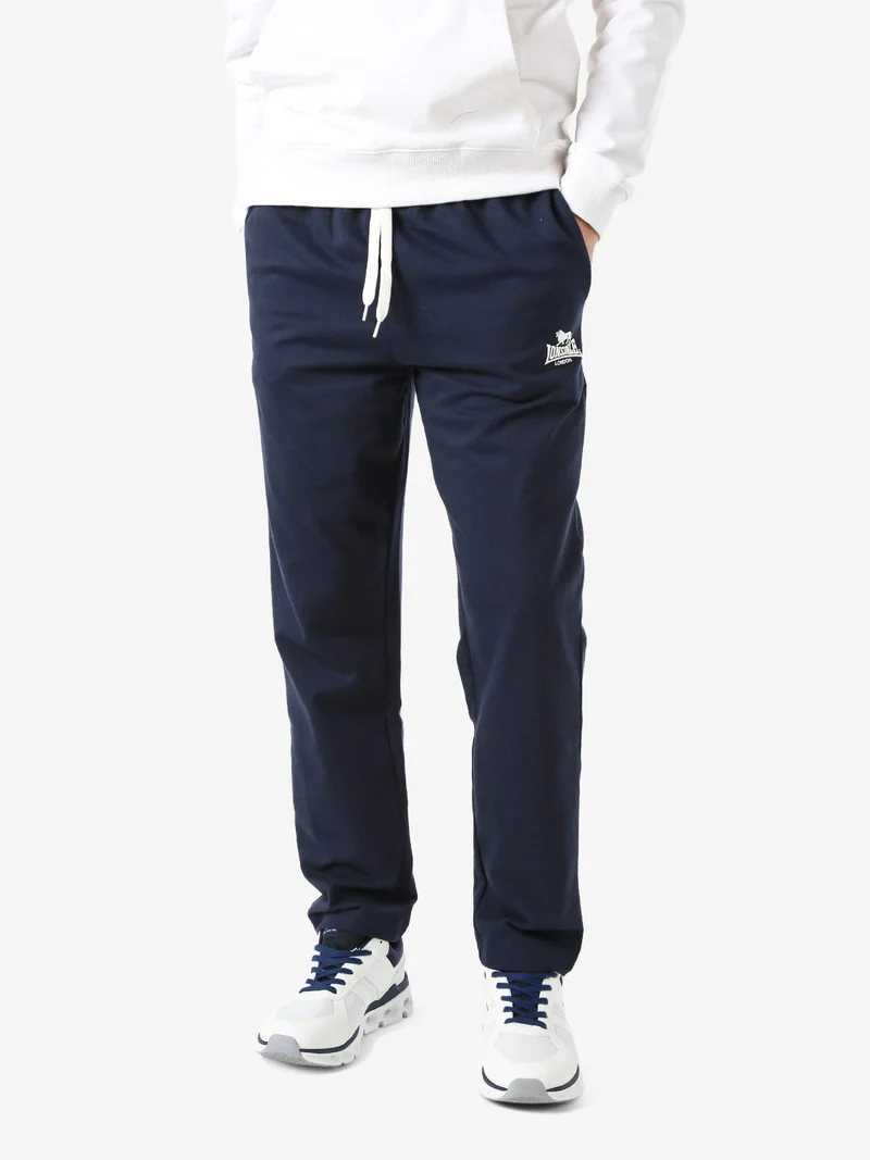 Pantaloni sportivi da uomo con coulisse - blu scuro