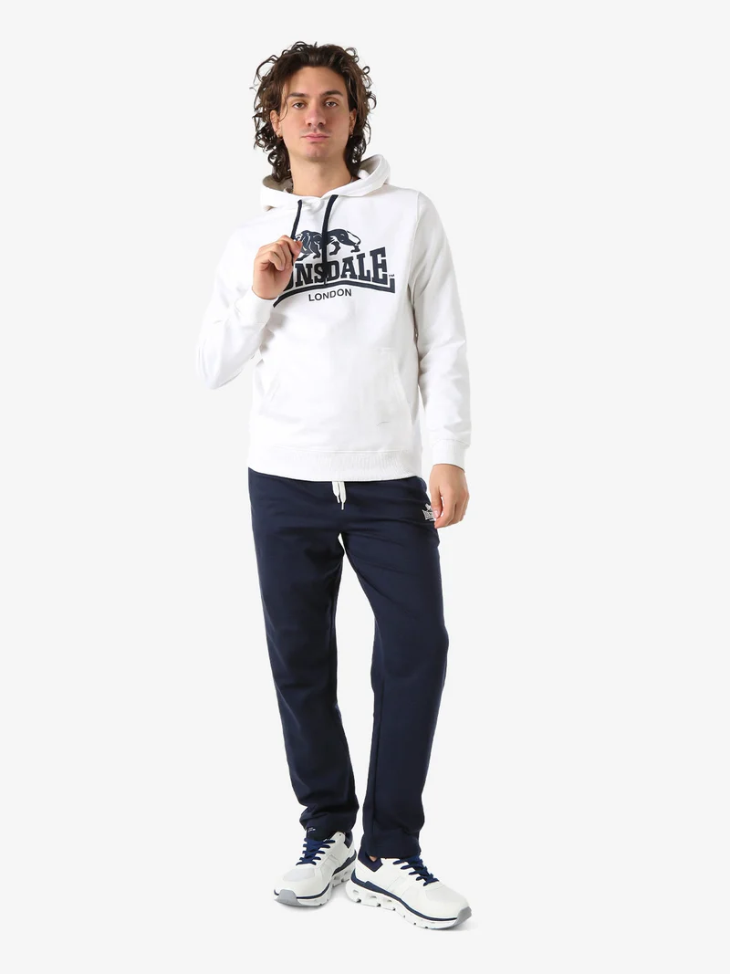 Pantaloni sportivi da uomo con coulisse - blu scuro