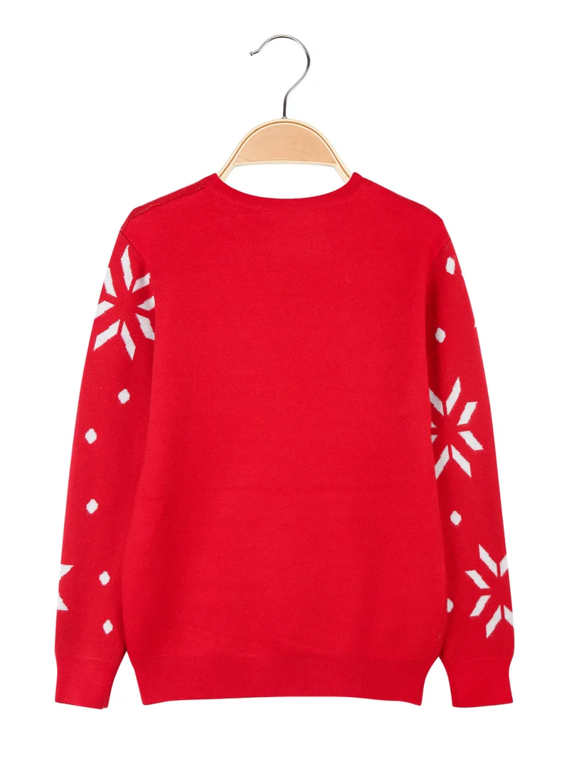 Maglione di Natale da bambini - rosso