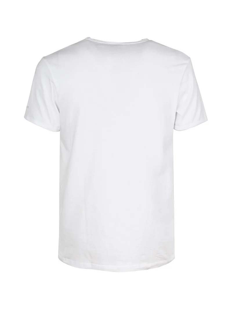 Maglia intima da uomo scollo V - bianco