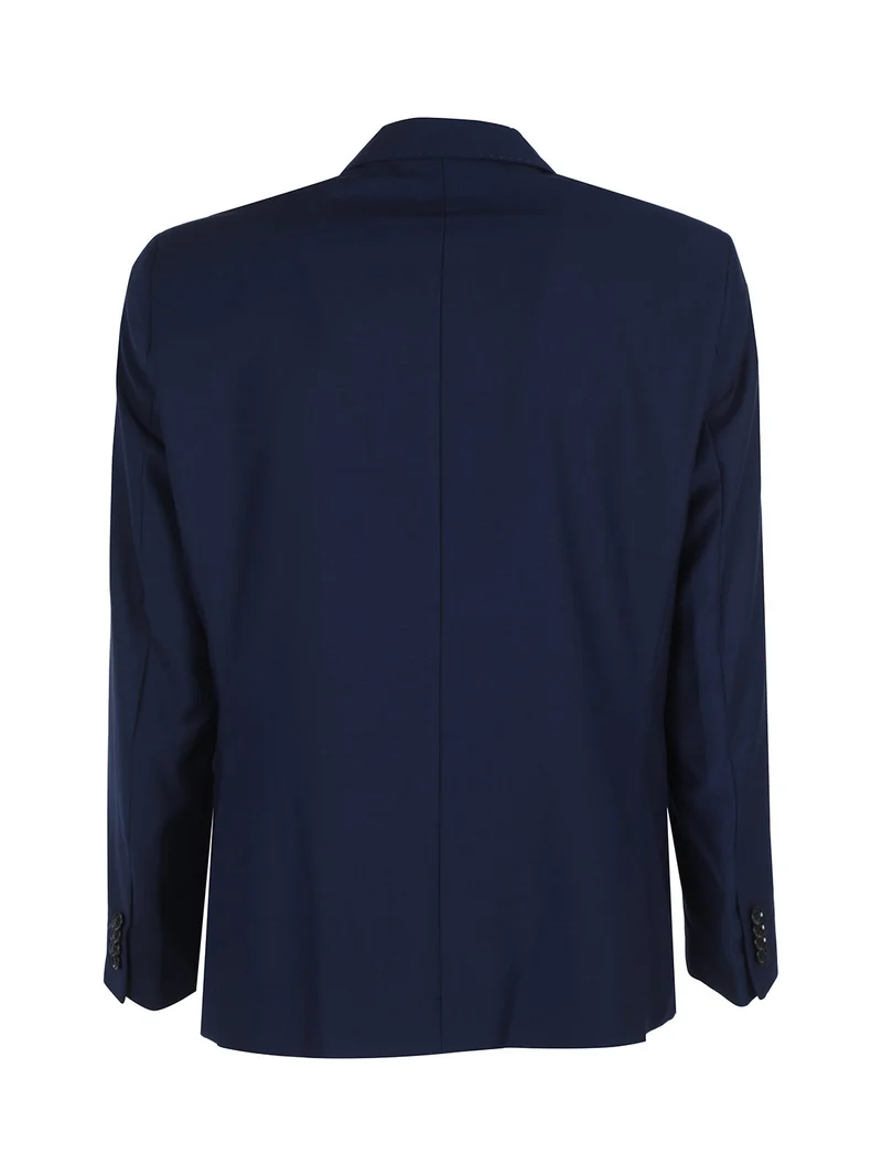 Completo elegante a doppiopetto da uomo - blu scuro