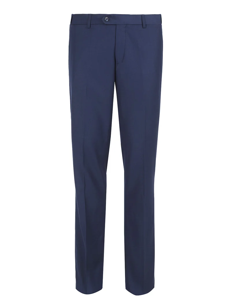Completo elegante a doppiopetto da uomo - blu scuro