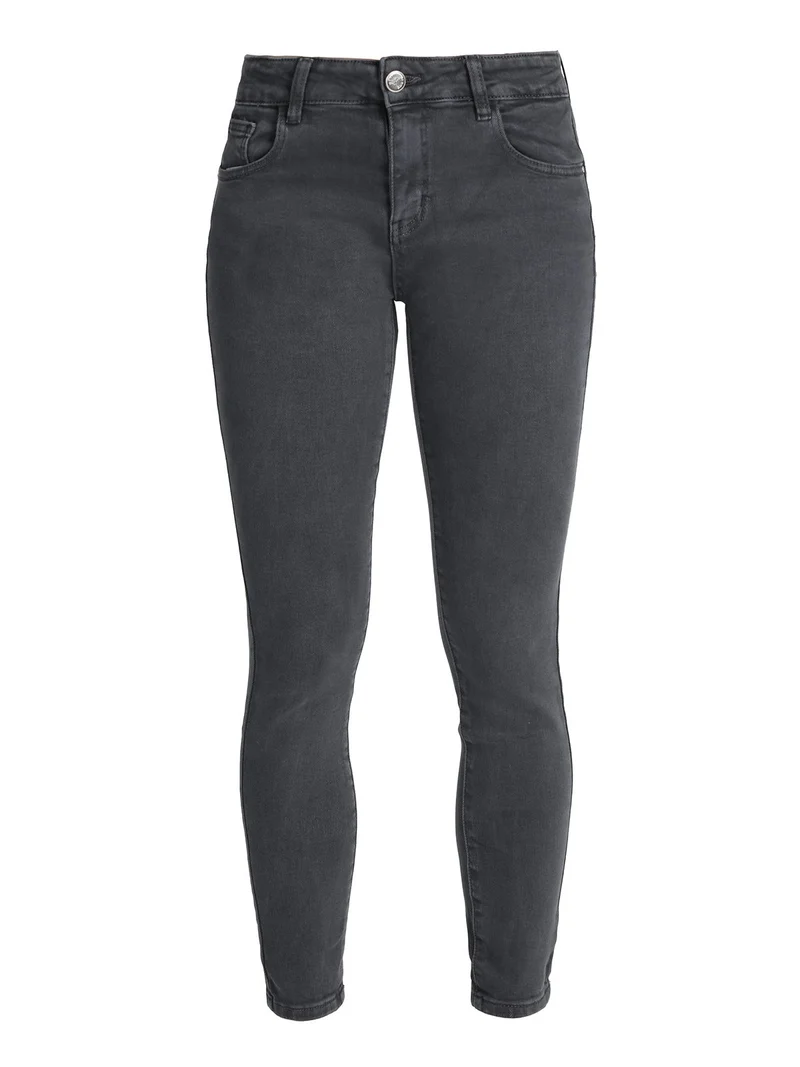 Pantaloni donna push up - grigio