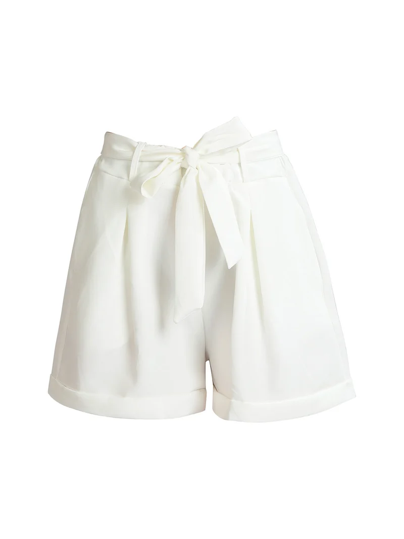 Shorts donna - bianco