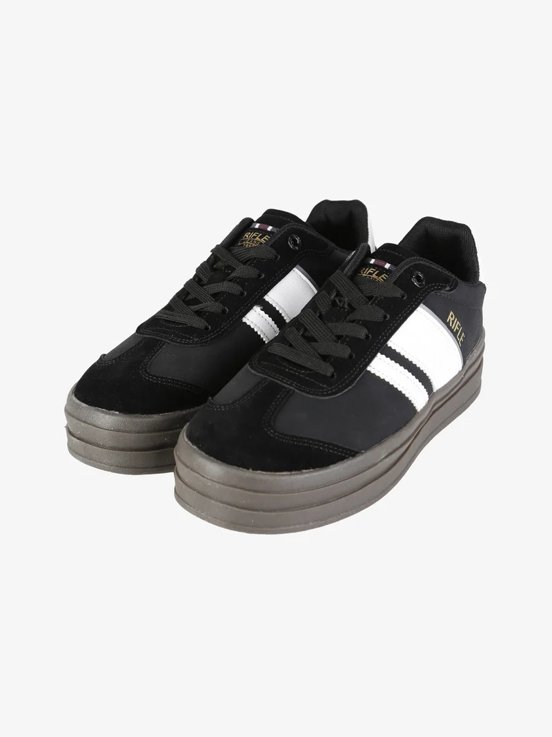 DAYTONA Sneakers donna con platform - nero