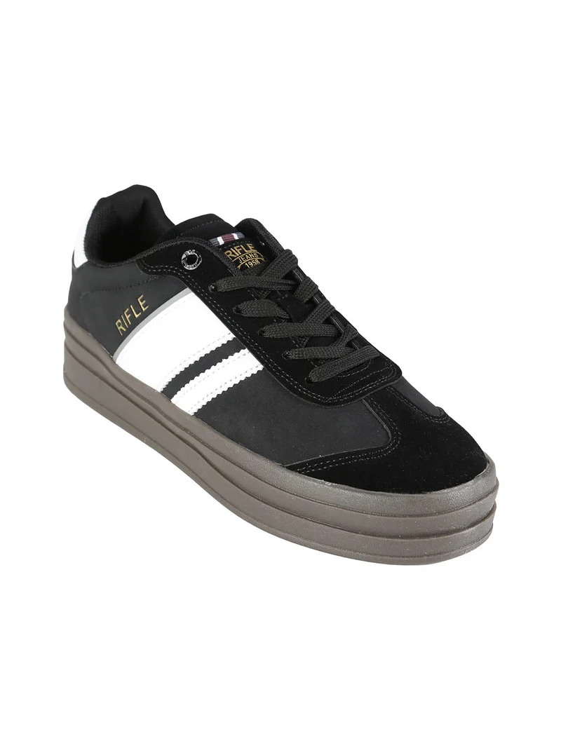 DAYTONA Sneakers donna con platform - nero