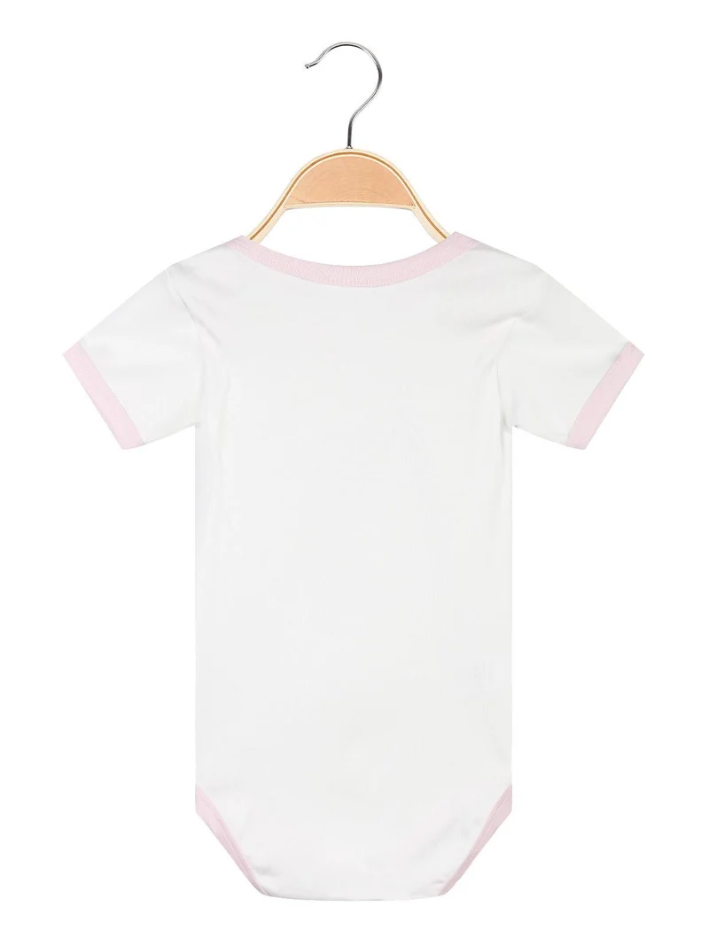 Body neonata a manica corta - bianco