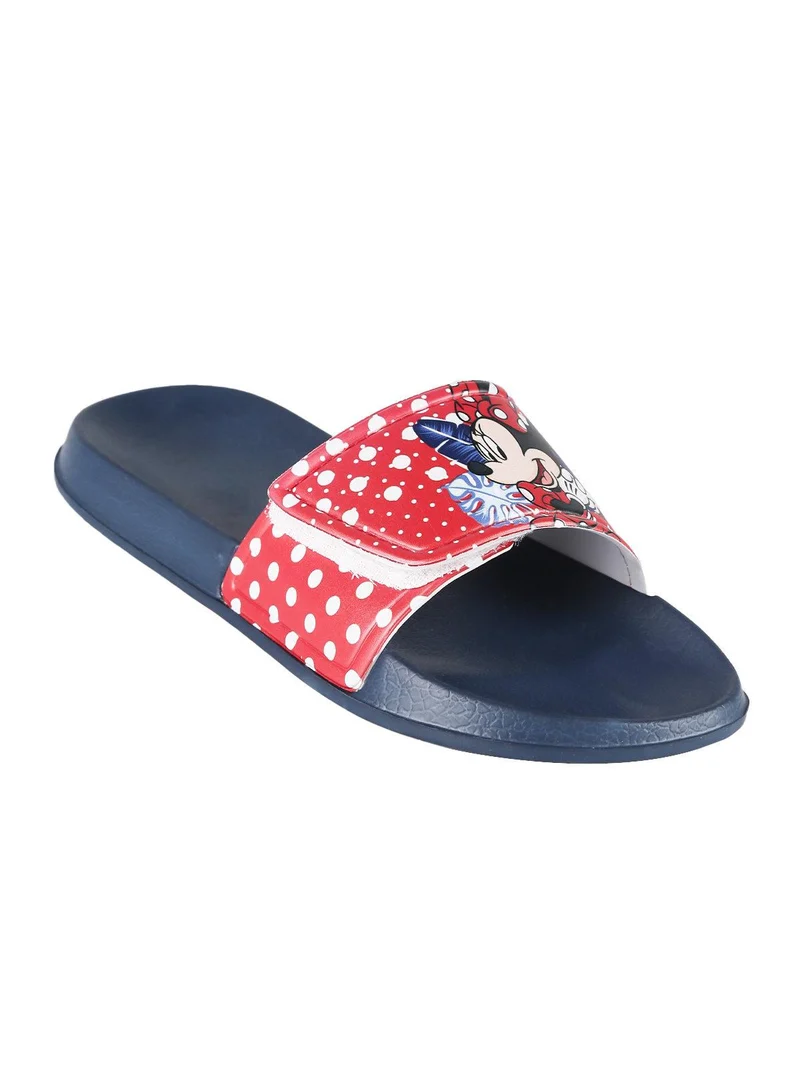 Ciabatte in gomma Minnie con strappo - blu