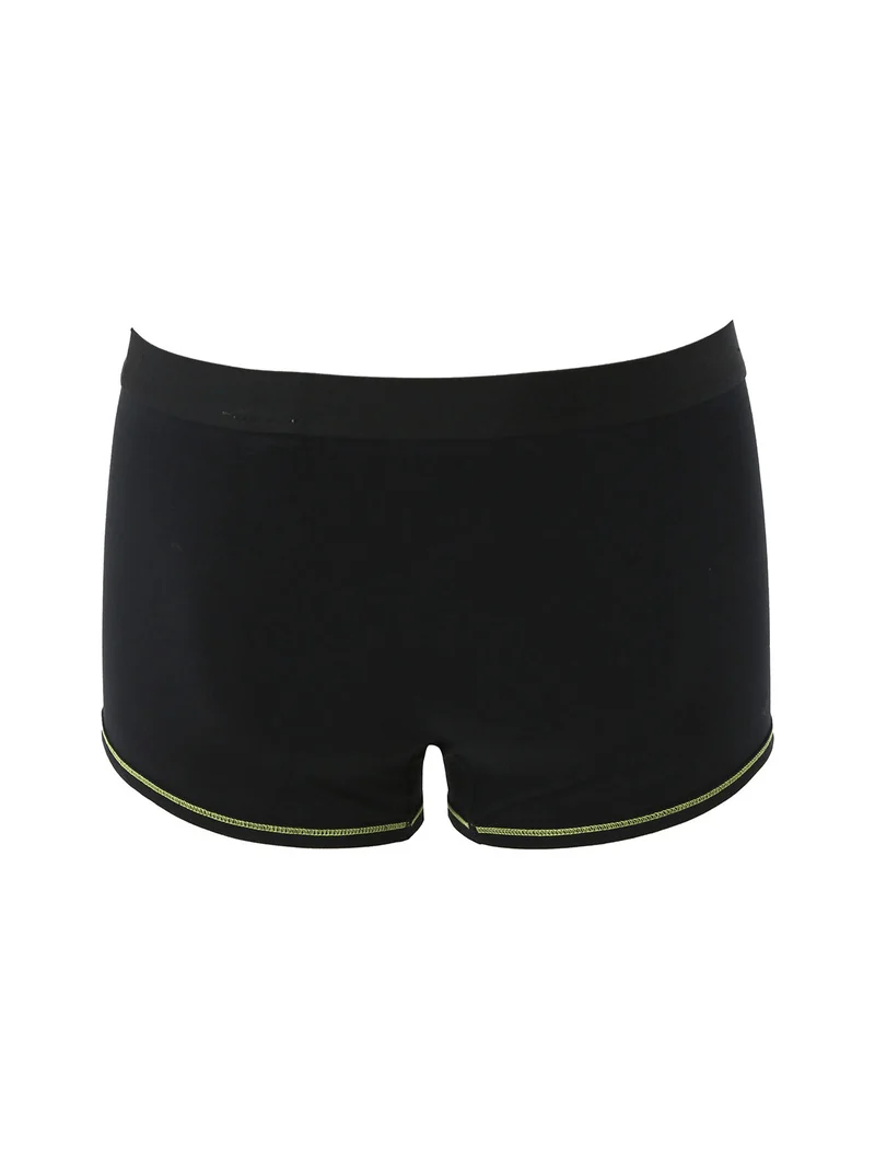 Boxer da uomo in cotone - nero