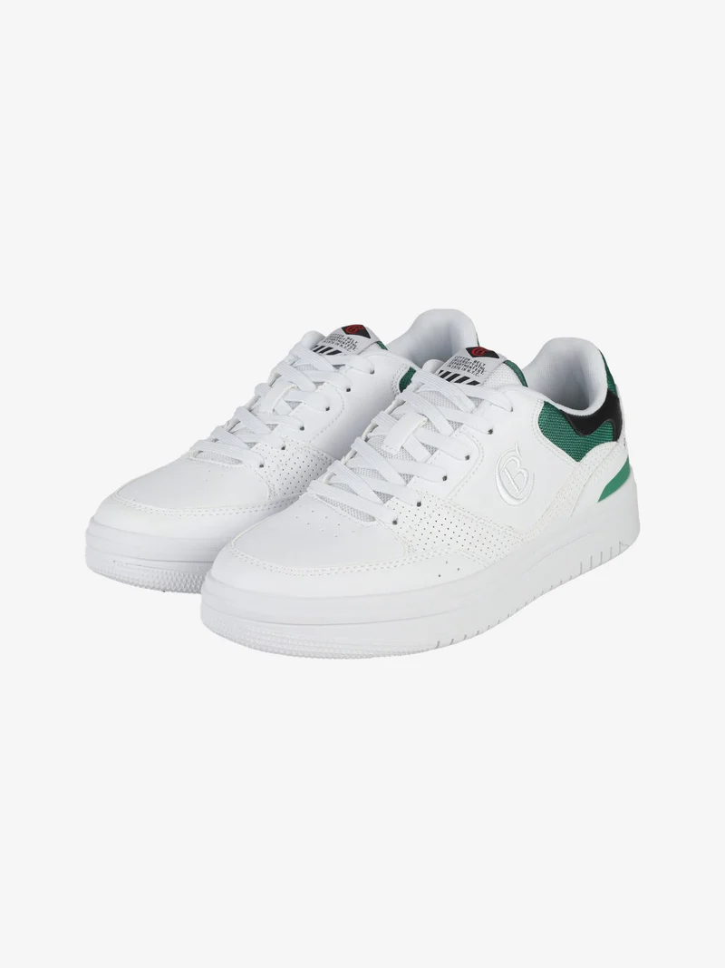 Sneakers basse da uomo stringate - bianco
