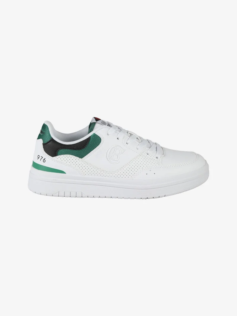 Sneakers basse da uomo stringate - bianco