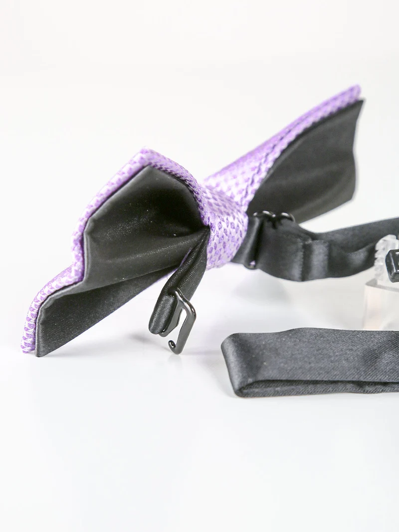 Papillon uomo lilla