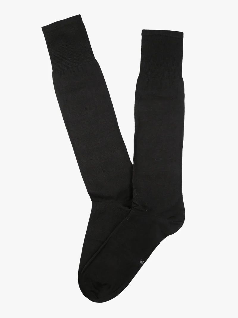 Calze lunghe uomo in cotone Filo di Scozia - grigio scuro