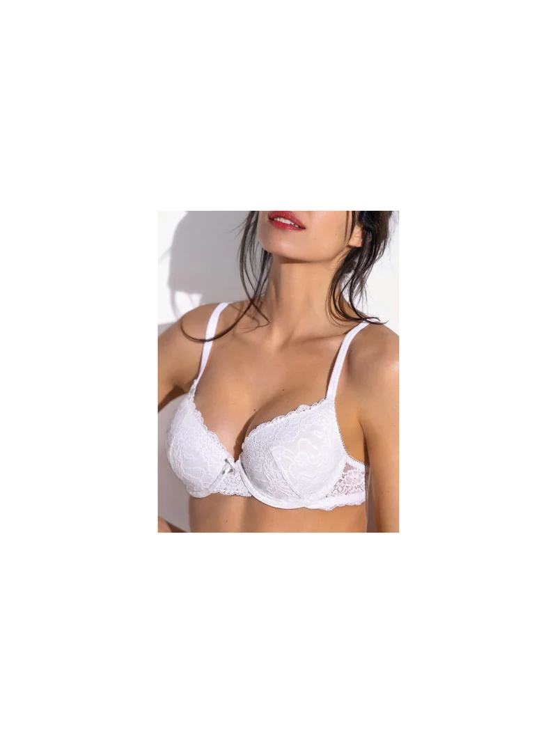 ALLURE 2684 Reggiseno imbottito con ferretto coppa D - bianco