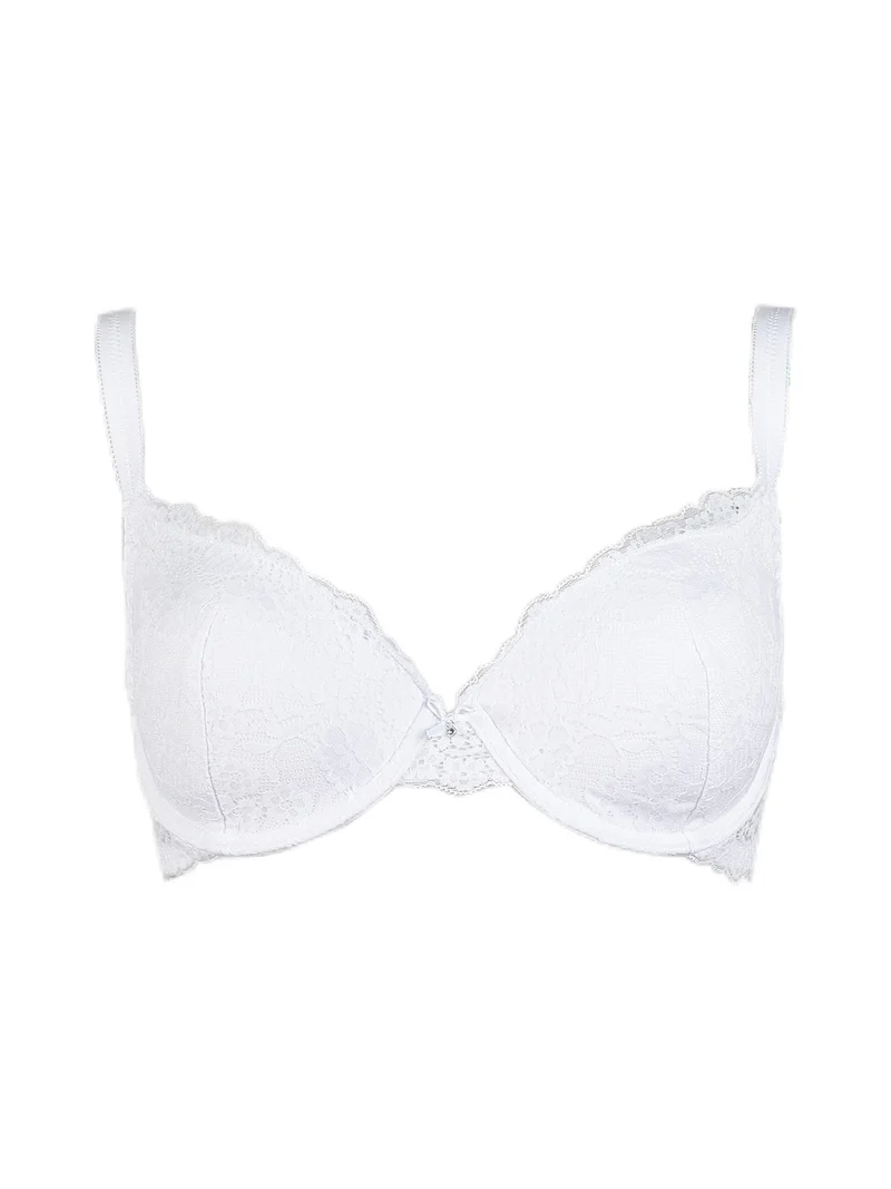 ALLURE 2684 Reggiseno imbottito con ferretto coppa D - bianco