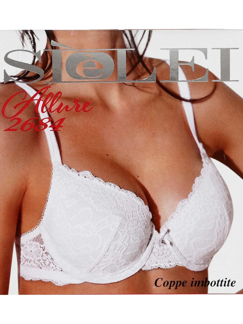 ALLURE 2684 Reggiseno imbottito con ferretto coppa D - bianco