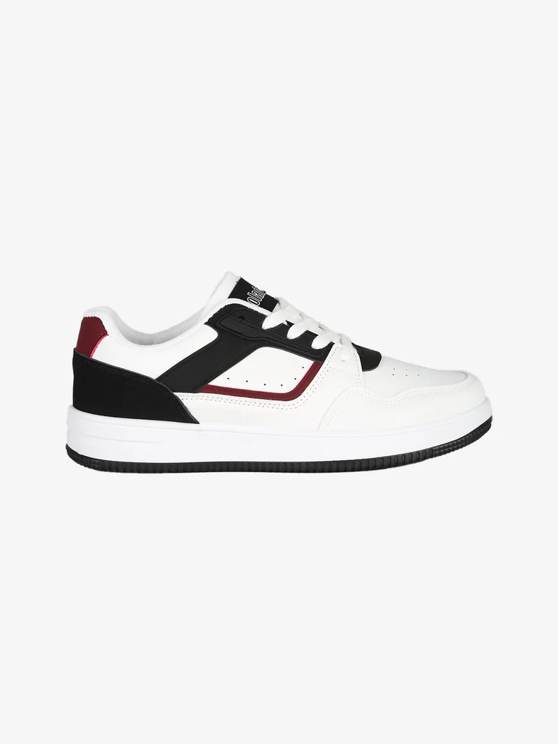 Sneakers da uomo stringate - nero