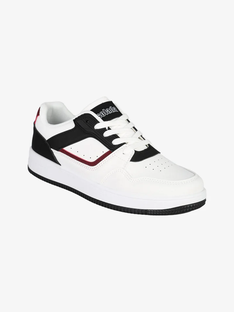 Sneakers da uomo stringate - nero