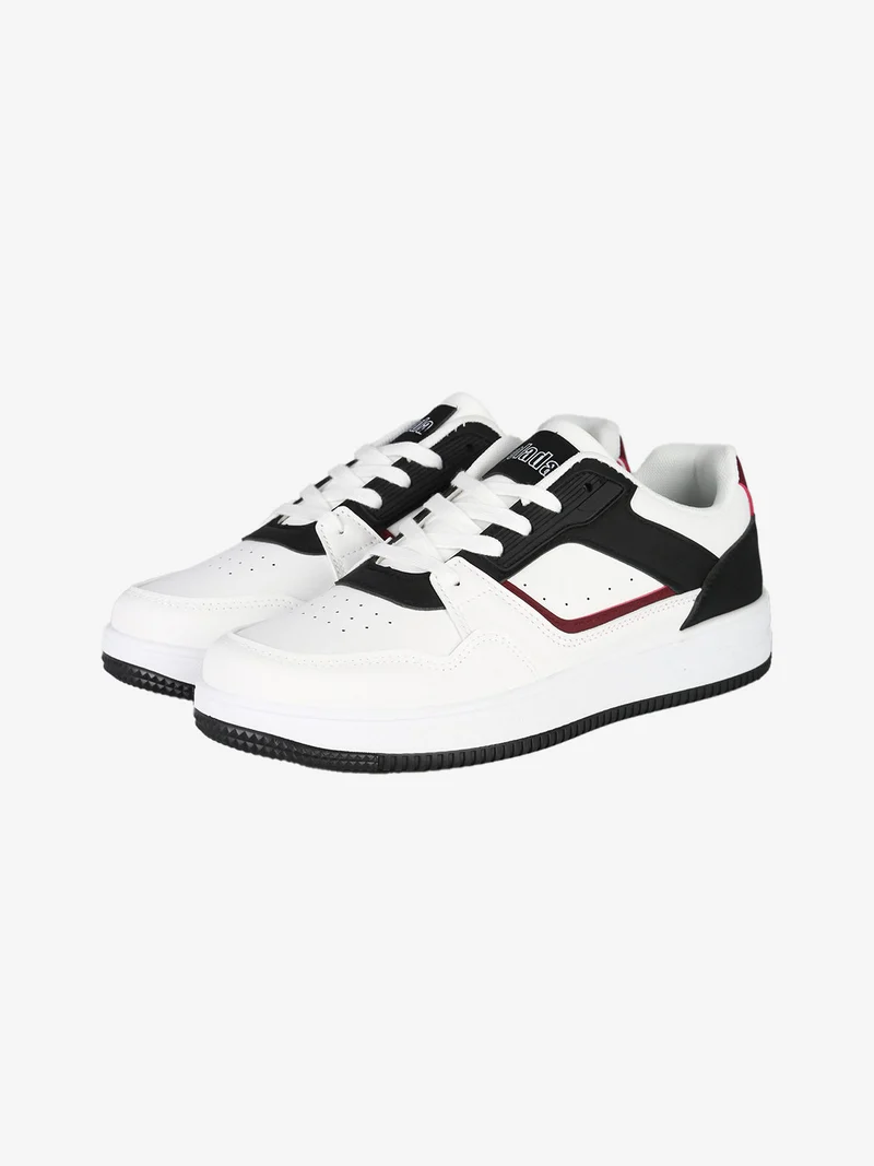 Sneakers da uomo stringate - nero