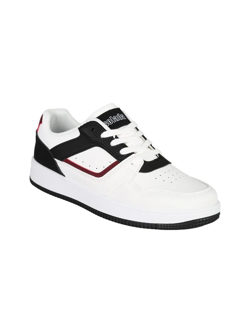 Sneakers da uomo stringate - nero