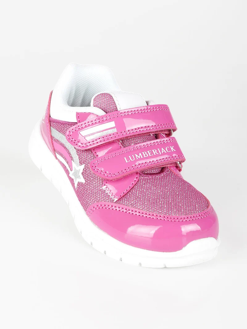 CRASH Scarpe da bimba con strappi - fucsia