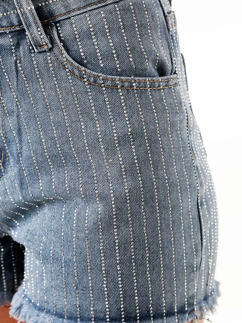 Shorts in jeans donna - jeans